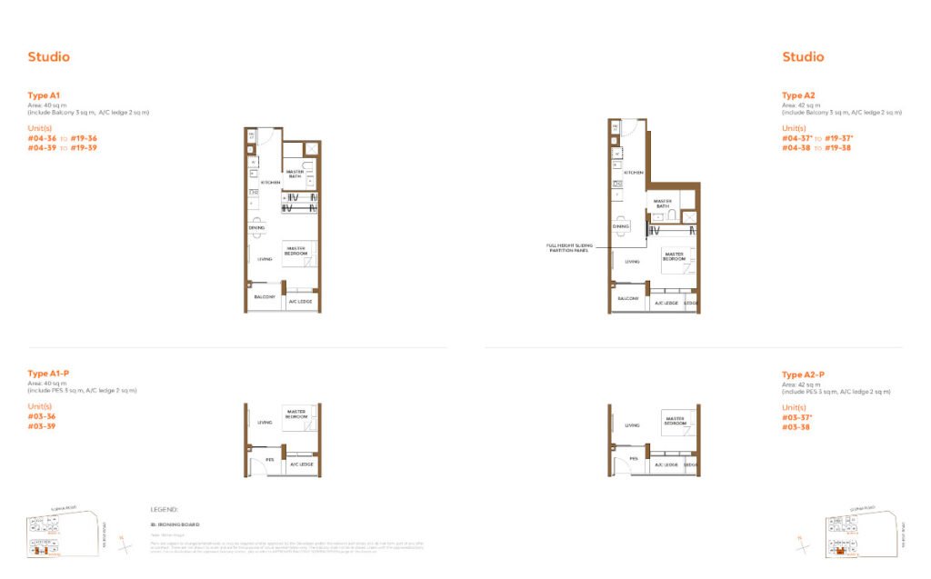 The Collective at One Sophia Studio Floor Plan